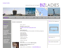 Tablet Screenshot of bizladies.org